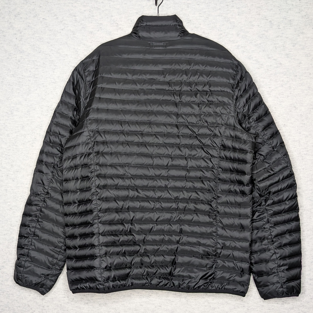 Eddie Bauer Men's EB700 Black Down Puffer Jacket Sz TL - Picture 9 of 14